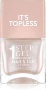 Nails Inc. It’s Topless Gēla nagu laka ar ilgstošu noturību (tonis) Simone 14 ml