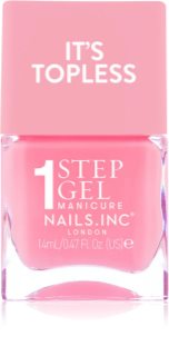 Nails Inc. It’s Topless Gēla nagu laka ar ilgstošu noturību (tonis) Allegra 14 ml