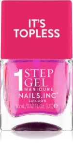 Nails Inc. It’s Topless Gēla nagu laka ar ilgstošu noturību (tonis) Thea 14 ml