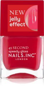 Nails Inc. 45 Second Speedy Gloss Ātri žūstoša nagu laka (tonis) Aria 14 ml
