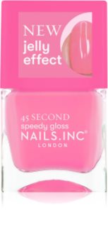Nails Inc. 45 Second Speedy Gloss Ātri žūstoša nagu laka (tonis) Isabella 14 ml