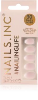 Nails Inc. #NailingLife Press-On Nails unhas artificiais