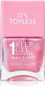 Nails Inc. It’s Topless Gēla nagu laka ar ilgstošu noturību (tonis) Danielle Magenta Shimmer 14 ml
