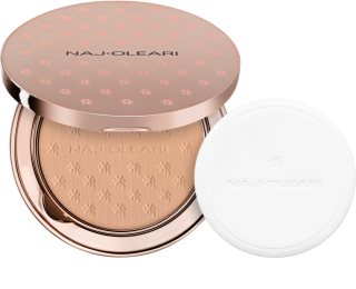 Naj Oleari Skin Caress Pressed Powder Kompaktpuuder matistava efektiga 01 Warm Beige 9.5 g