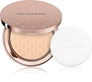 Naj Oleari Skin Caress Pressed Powder kiinteä puuteri antaa mattapintaisen vaikutelman