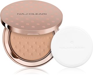 Naj Oleari Skin Caress Pressed Powder kiinteä puuteri antaa mattapintaisen vaikutelman