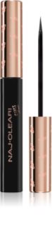 Naj Oleari Impeccable Eyeliner delineador líquido para mujer 01 Vinyl Black 4 ml