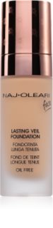 Naj Oleari Lasting Veil Foundation Langanhaltende cremige Make-up Farbton 105 Rose Biscuit 20 ml