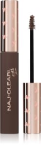 Naj Oleari Lasting Shape Eyebrow Fixer gel para cejas de larga duración para mujer 02 Brown 4 ml