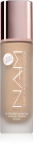 NAM Smart Flawless long-lasting mattifying foundation shade 7 Warm Beige 30 ml
