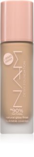 NAM Dewy dlhotrvajúci tekutý make-up s kyselinou hyalurónovou odtieň 05 Warm Beige 30 ml