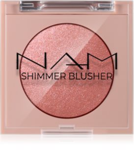 NAM Shimmer Blusher дълготраен руж цвят 2 Peach Ice Tea 4 гр.