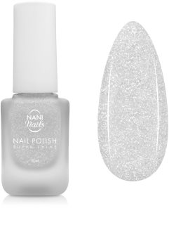 NaniNails NANI Super Shine Ilgnoturīga nagu laka (tonis) Ivory Tusk 10 ml