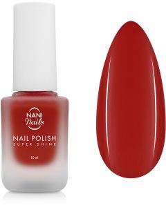 NaniNails NANI Super Shine Ilgnoturīga nagu laka (tonis) Mrs. Cherry 10 ml