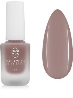 NaniNails NANI Super Shine Ilgnoturīga nagu laka (tonis) Caramel Veil 10 ml