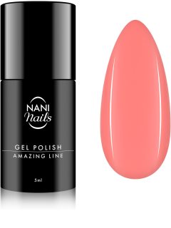 NaniNails NANI Amazing Line gélový lak na nechty odtieň Coral Punch 5 ml
