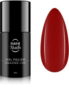 NaniNails NANI Amazing Line Gēla nagu laka (tonis) Scarlet Flame 5 ml