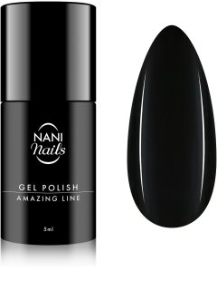 NaniNails NANI Amazing Line Gēla nagu laka (tonis) Black Tie 5 ml