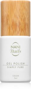 NaniNails Simly Pure Gēla nagu laka žāvēšanai ar UV/LED lampu (tonis) Pink Sand 5 ml