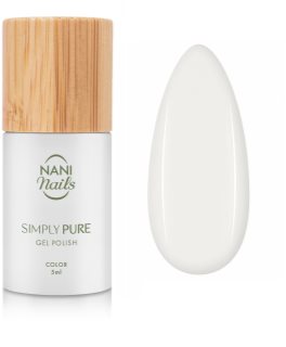 NaniNails Simly Pure τζελ βερνίκι νυχιών με τη χρήση των UV/LED λαμπτήρων απόχρωση Clouds 5 ml