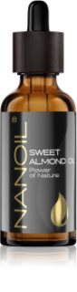 Nanoil Sweet Almond Oil Mandelolja för ansikte, kropp och hår 50 ml