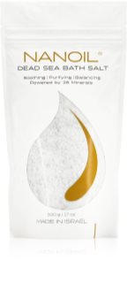 Nanoil Dead sea Bath salt Badesalz mit Mineralien aus dem Toten Meer 500 g