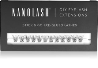 Nanolash DIY Eyelash Extensions uppsättning för att förlänga ögonfransarna hemma
