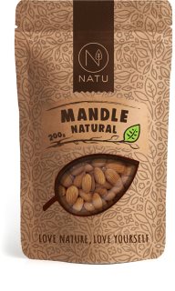 NATU Mandle natural ořechy natural 200 g