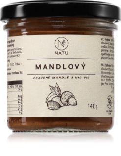 NATU Mandlový krém pražený ořechová pomazánka 140 g