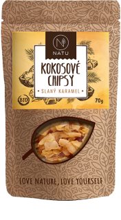 NATU Kokosové chipsy BIO kokosové chipsy v BIO kvalitě