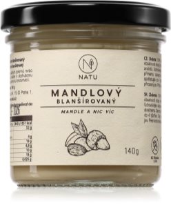 NATU Mandlový krém blanšírovaný ořechová pomazánka 140 g