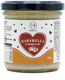 NATU Karamella ořechová pomazánka 140 g