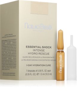 Natura Bissé Essential Shock Intense Hydro Rescue ampoules régénération intense du visage pour un effet naturel 1 pcs
