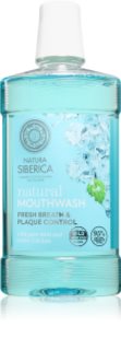 Natura Siberica Natural Mouthwash Fresh Breath & Plaque Control Mundskyl Til frisk ånde 520 ml