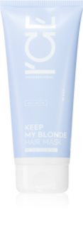 Natura Siberica ICE Professional Keep My Blonde Regenerierende Maske für blondiertes Haar oder kaltblonde Strähnchen 200 ml
