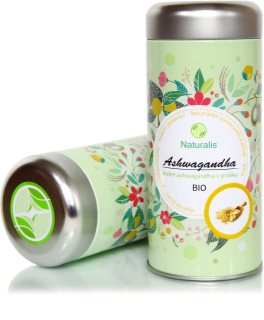 Naturalis Ashwagandha BIO prášek s regeneračním účinkem 200 g