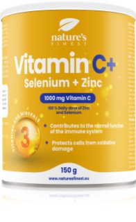 Natures Finest Vitamin C + Selenium + Zinc Pulver mit Vitaminen 150 g