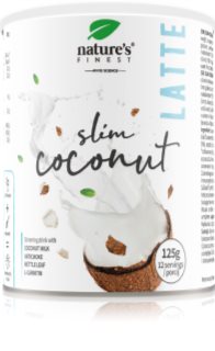Natures Finest Slim Coconut Latte Pulver zur Herstellung von Getränken während der Gewichtsreduktion 125 g