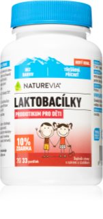 NatureVia Laktobacílky třešňové pastilky s probiotiky