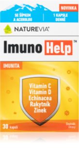 NatureVia ImunoHelp kapsle pro podporu imunitního systému