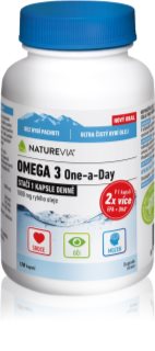 NatureVia Omega 3 One a Day kapsle pro zdravé srdce a cévy