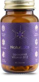 NaturLabs Liposomal Vitamin B12 podpora správného fungování organismu 30 cps