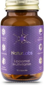 NaturLabs Liposomal Multivitamin komplexní multivitamín s minerály 30 cps