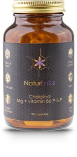 NaturLabs Chelated Mg + Vitamin B6 podpora správného fungování organismu 90 cps
