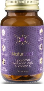 NaturLabs Liposomal Hyaluronic Acid & Vitamin C kapsle s kyselinou hyaluronovou 30 cps