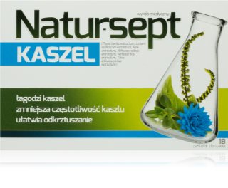 Natursept Kaszel pastylki do leczenia kaszlu i ułatwienia odkrztuszania 18 szt.