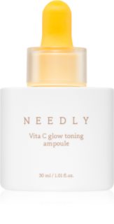 NEEDLY Vita C Glow Toning Ampoule posvetlitveni serum z vitaminom C za posvetlitev in zgladitev kože 30 ml