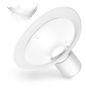 NENO Neno Breast Shield with Connector prsný plastový štít s konektorom pre odsávačky mlieka