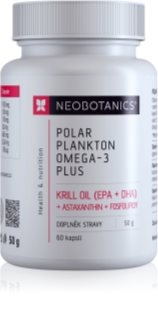 Neobotanics Polar Plankton Omega-3 Plus kapsle pro normální činnost srdce a mozku 60 cps