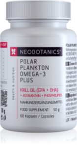 Neobotanics Polar Plankton Omega-3 Plus Kapseln für eine normale Herz- und Hirnfunktion 60 Kapseln